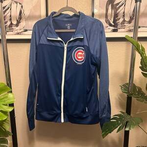 Campus Lifestyle Chicago Cubs MLB Full Zip Track Jacket Size L F12